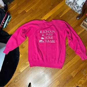 Ultra Sweats 1989 "Fancy" London Paris Rome Tulare Brindar Design Sweatshirt